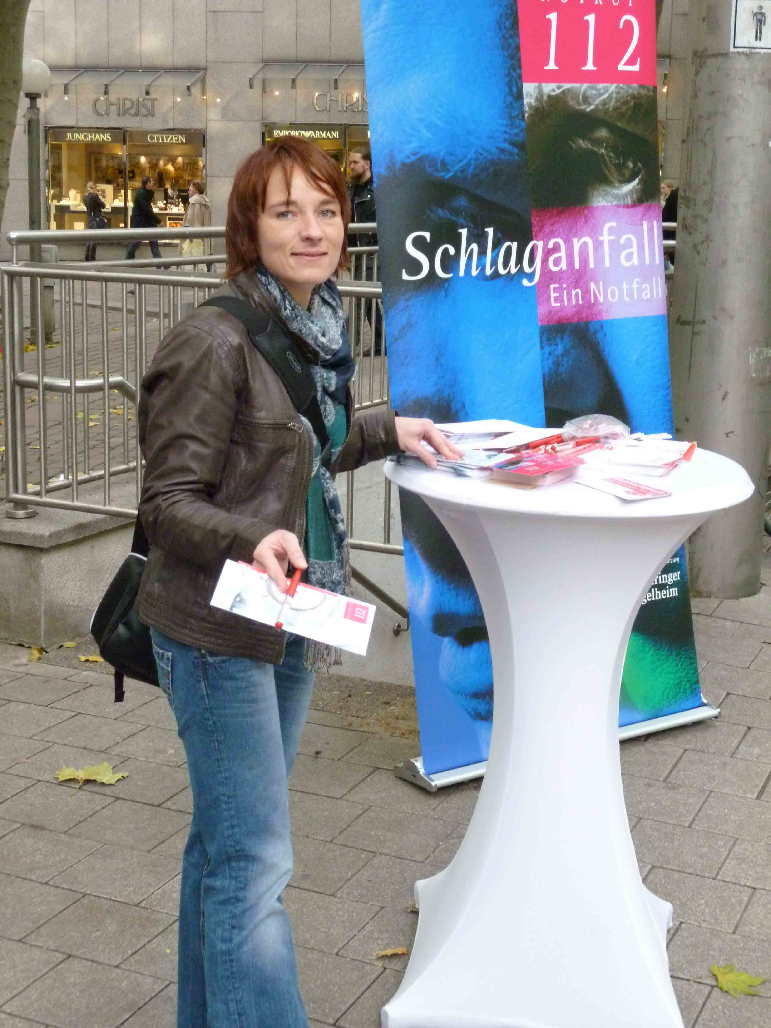 Dr. Malgorzata Jakubowska, Hamburg gegen den Schlaganfall, Oktober 2010